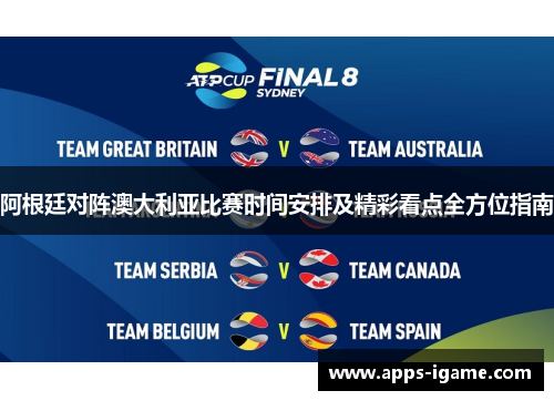 阿根廷对阵澳大利亚比赛时间安排及精彩看点全方位指南